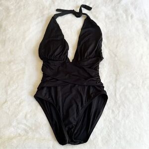 La Blanca Women's Black Onepiece Swimsuit Size 4